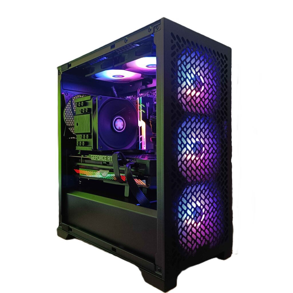 Belépő gamer PC RTX 3060 Ti videokártyával és Intel i5 10400F processzorral