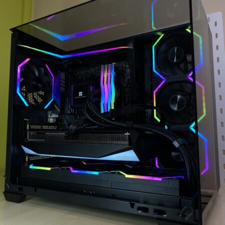 PRO GAMER PC - FEKETE TRIPLA ÜVEG HÁZ